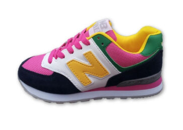 yellow pink new balance
