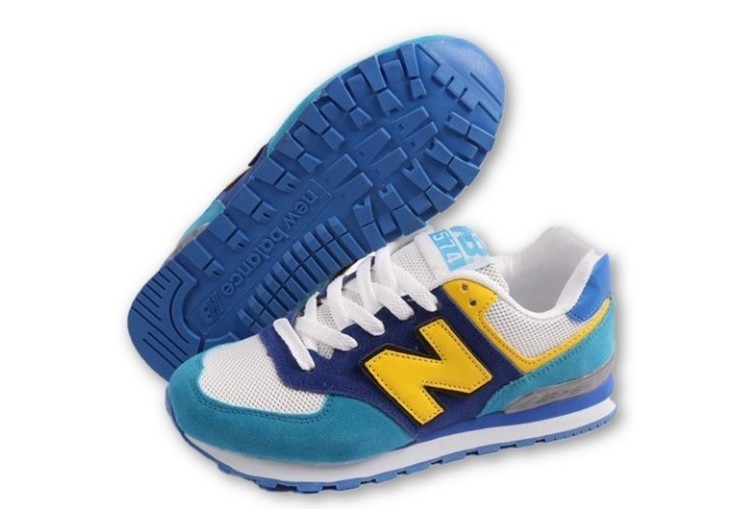 light blue and white new balance