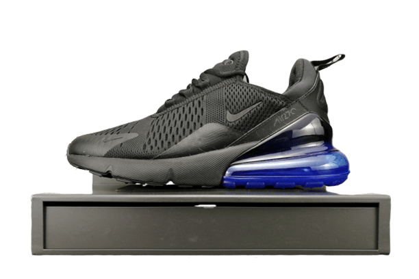 נעלי נייק-Nike air max 270 Black Blue 