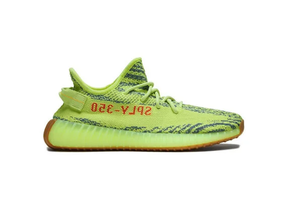 ⁦נעלי אדידס-ADIDAS 350 LIGHT GREEN - BLACK RED COMBO⁩ – תמונה ⁦5⁩