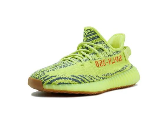 ⁦נעלי אדידס-ADIDAS 350 LIGHT GREEN - BLACK RED COMBO⁩ – תמונה ⁦3⁩