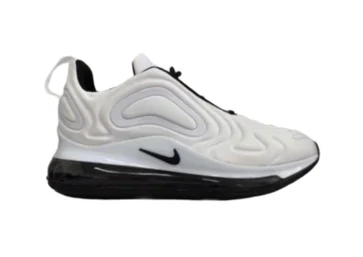 NIKE AIR MAX 720 WHITE-BLACK LOGO