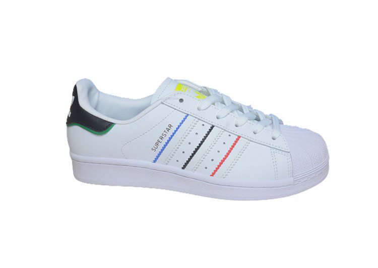 נעלי אדידס-ADIDAS Stan Smith – Anniversary White Rainbow Bar – MALLSHOES –  קניון המותגים נעלי נייק