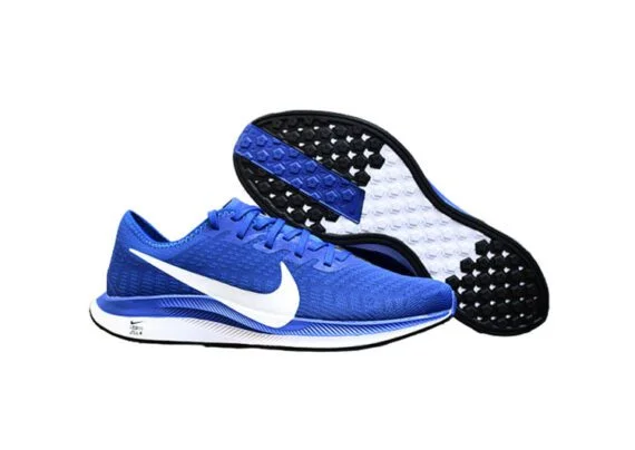 ⁦נעלי נייק-NIKE AIR ZOOM PEGASUS 36 - Blue & White Logo⁩ – תמונה ⁦2⁩