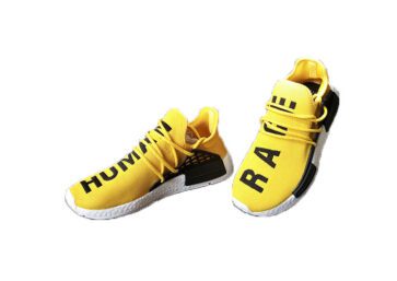 adidas human yellow