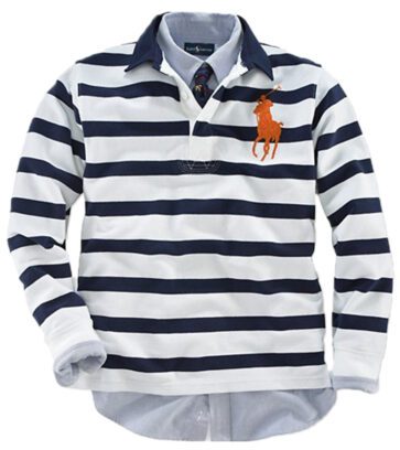 mens white ralph lauren long sleeve polo
