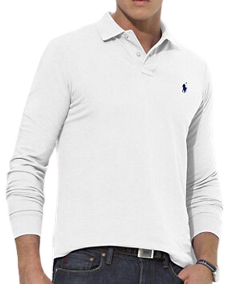 long white polo