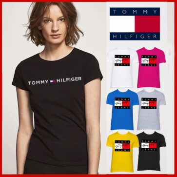 קטלוג חולצות קצרות לנשים טומי הילפיגר Tommy Hilfiger