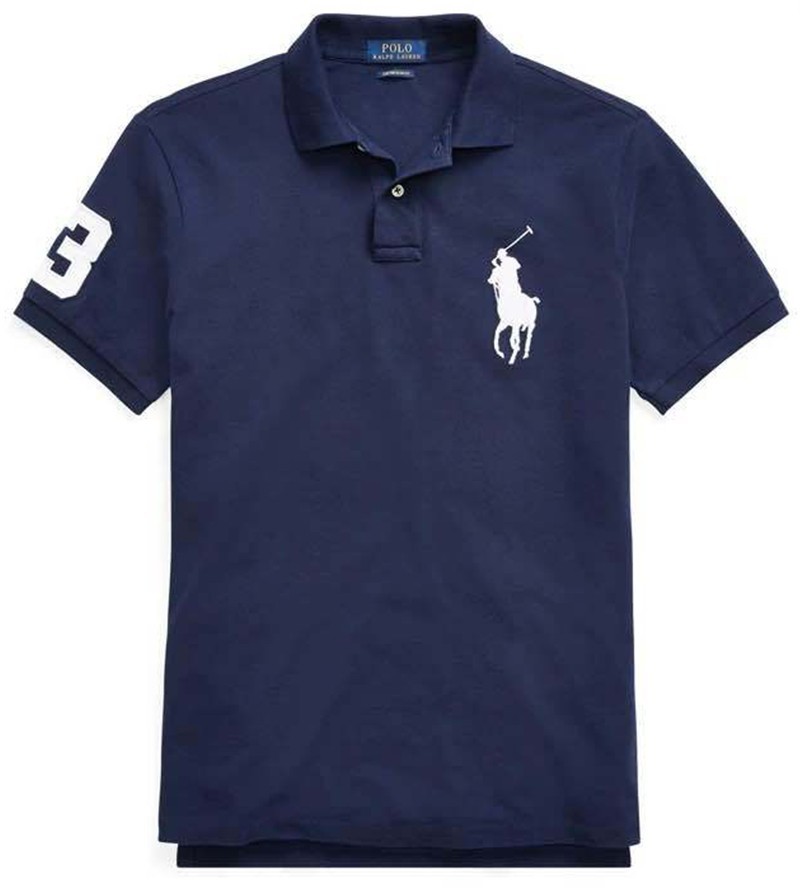 ralph lauren custom fit long sleeve polo shirt