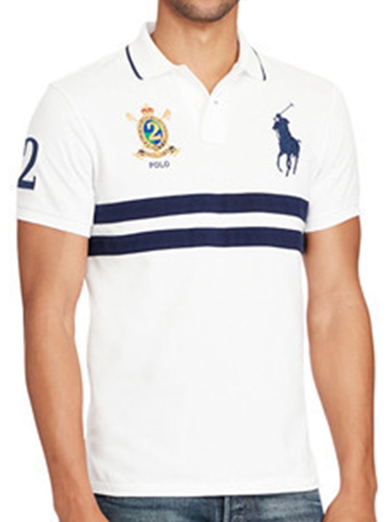 mens white ralph lauren t shirt