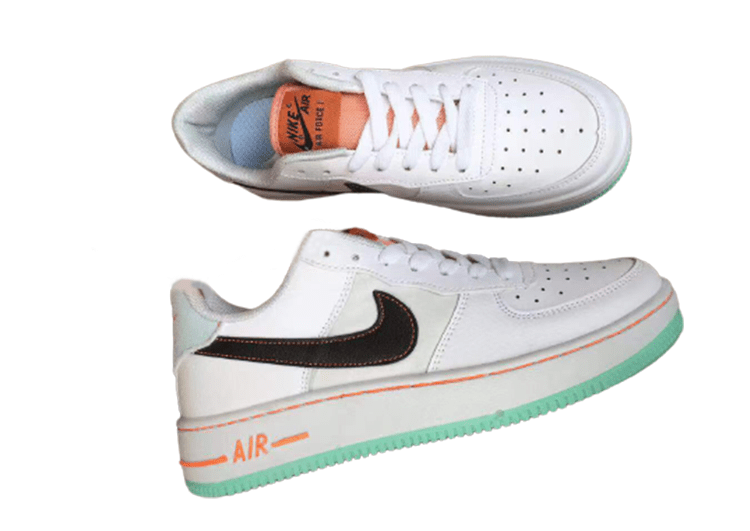 air force 1 orange sole