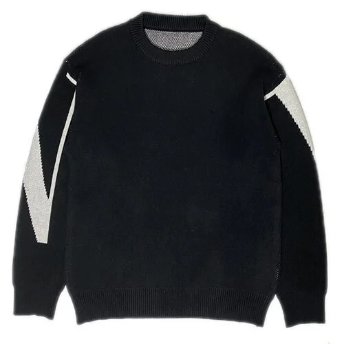 ולנטינו-VALENTINO SWETER - Black & White