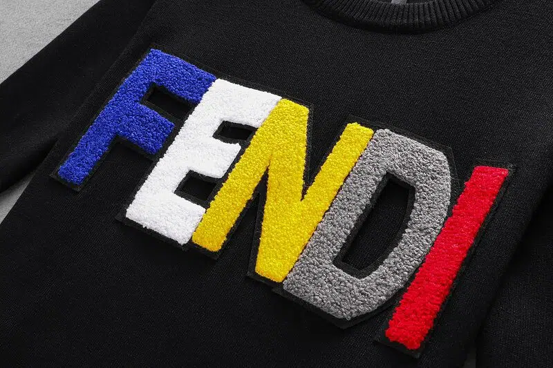 פנדי - FENDI SWETER LONG - Black – תמונה 6