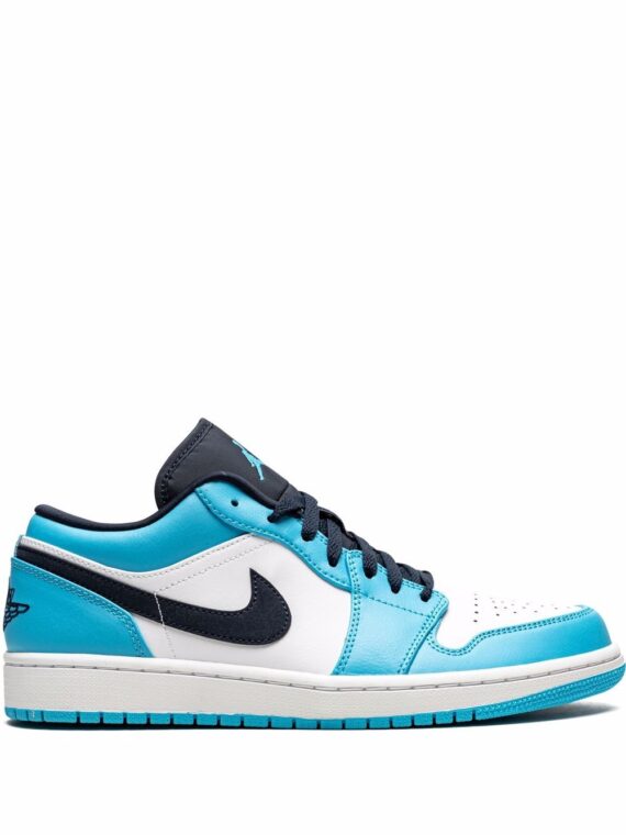 נייק ג'ורדן -NIKE AIR JORDAN 1 LOW - UNC White/blue