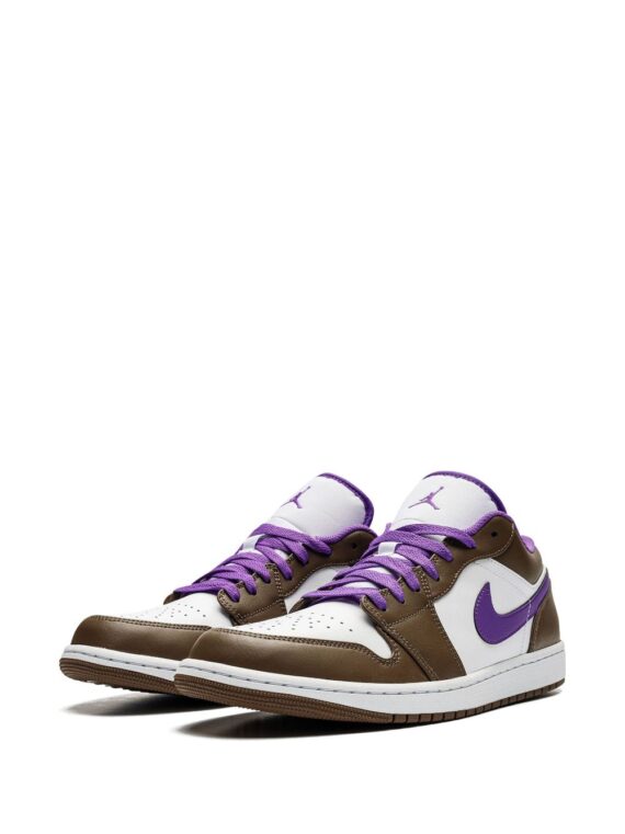 ⁦נייק ג'ורדן -NIKE AIR JORDAN 1 LOW - Purple Mocha⁩ – תמונה ⁦5⁩