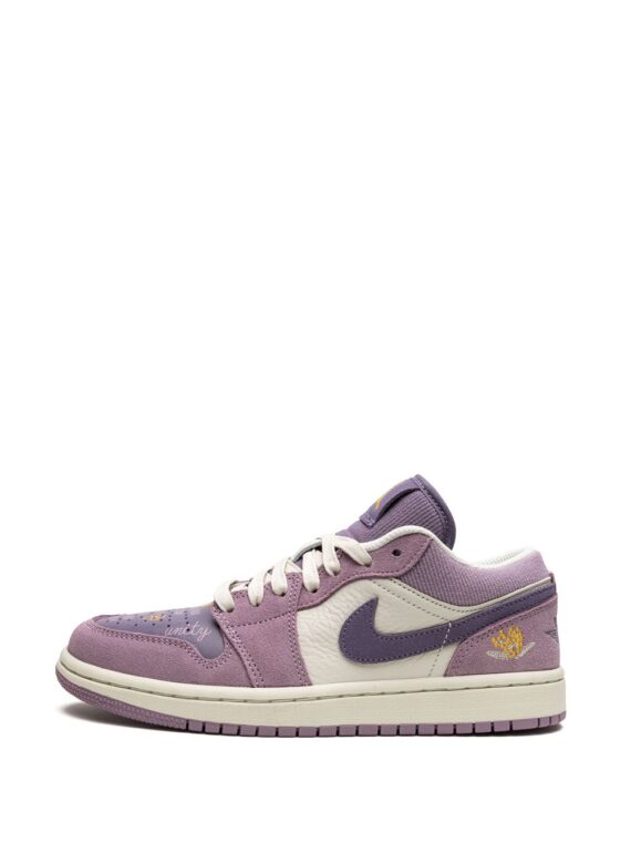 ⁦נייק ג'ורדן -NIKE AIR JORDAN 1 LOW - Unity Purple⁩ – תמונה ⁦5⁩