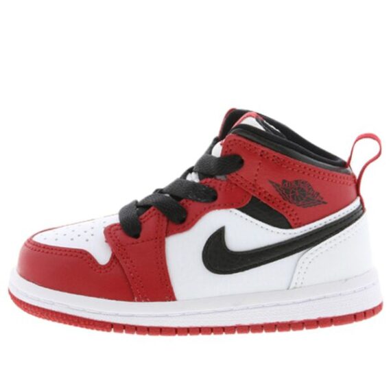 Air Jordan 1 Low Red White ילדים – נייק ג'ורדן