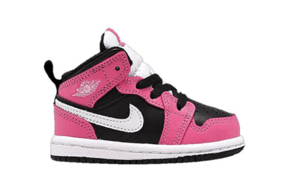 ⁦Air Jordan 1 Low Pink Black ילדים – נייק ג'ורדן⁩ – תמונה ⁦2⁩