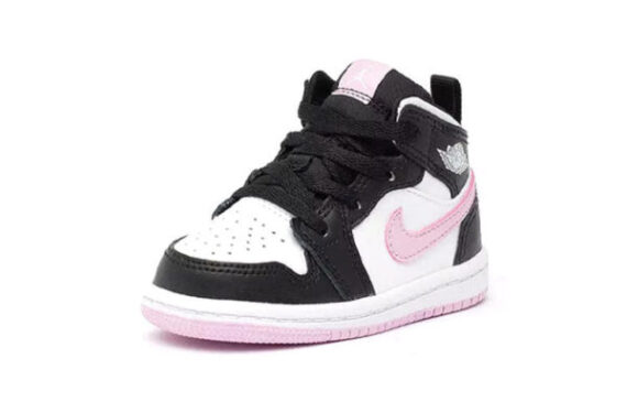 ⁦Air Jordan 1 Low Black White ילדים – נייק ג'ורדן⁩ – תמונה ⁦3⁩