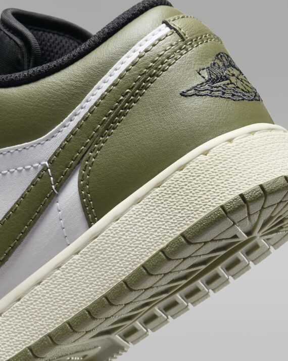 ⁦Air Jordan 1 Low Green ילדים – נייק ג'ורדן⁩ – תמונה ⁦3⁩