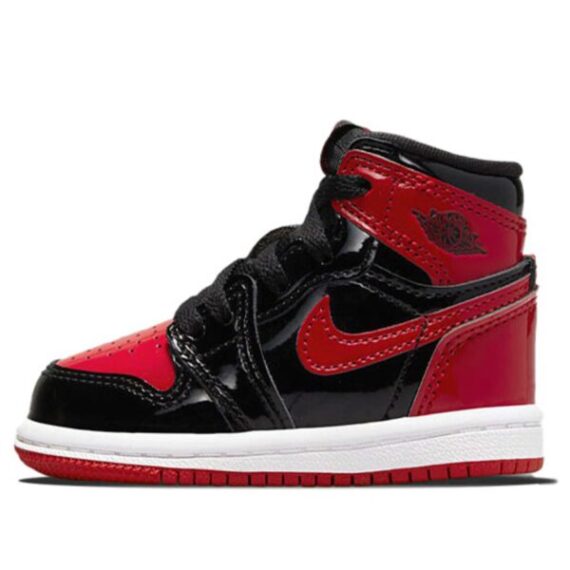 Air Jordan 1 Low Black Red ילדים – נייק ג'ורדן