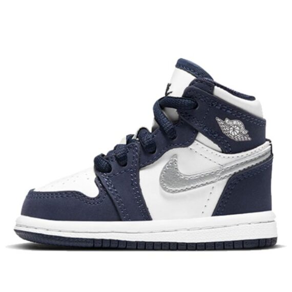 Air Jordan 1 Low Blue White ילדים – נייק ג'ורדן