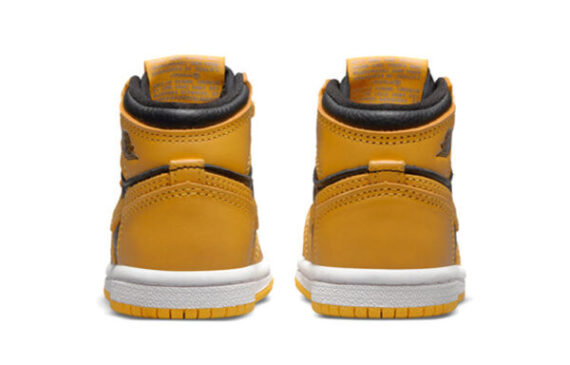 ⁦Air Jordan 1 Low Yellow Black ילדים – נייק ג'ורדן⁩ – תמונה ⁦3⁩