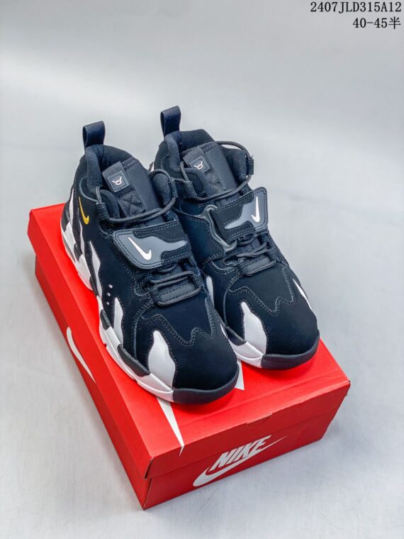 ⁦נעלי נייק Nike Air DT Max '96 White Black⁩ – תמונה ⁦8⁩