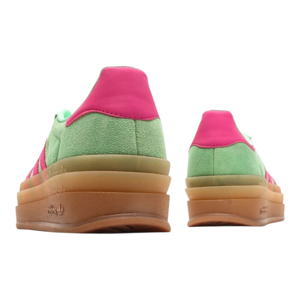 אדידס גאזל- ADIDAS GAZELLE BOLD SHOES Green Pink – תמונה 6
