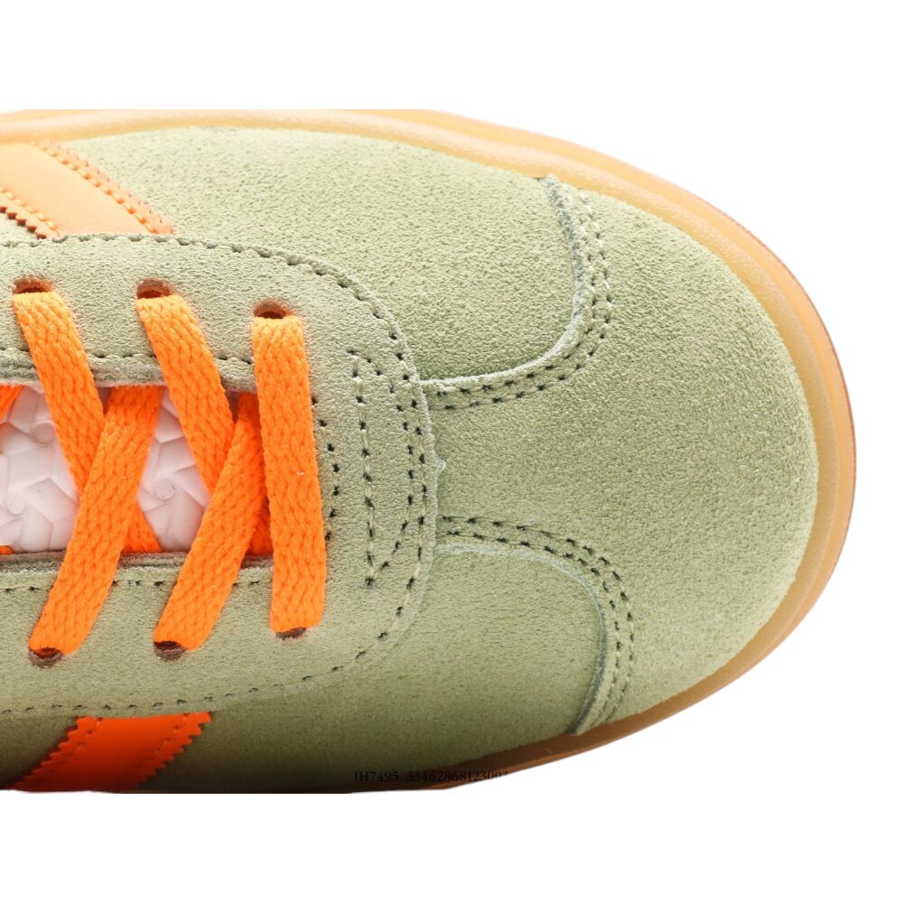 אדידס גאזל- ADIDAS GAZELLE BOLD SHOES Green ange – תמונה 8