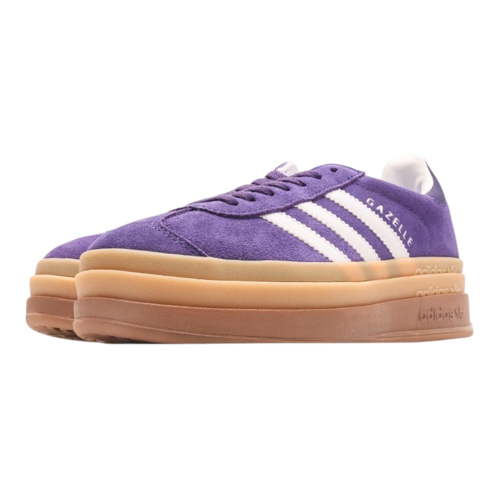 אדידס גאזל- ADIDAS GAZELLE BOLD SHOES Purple – תמונה 8