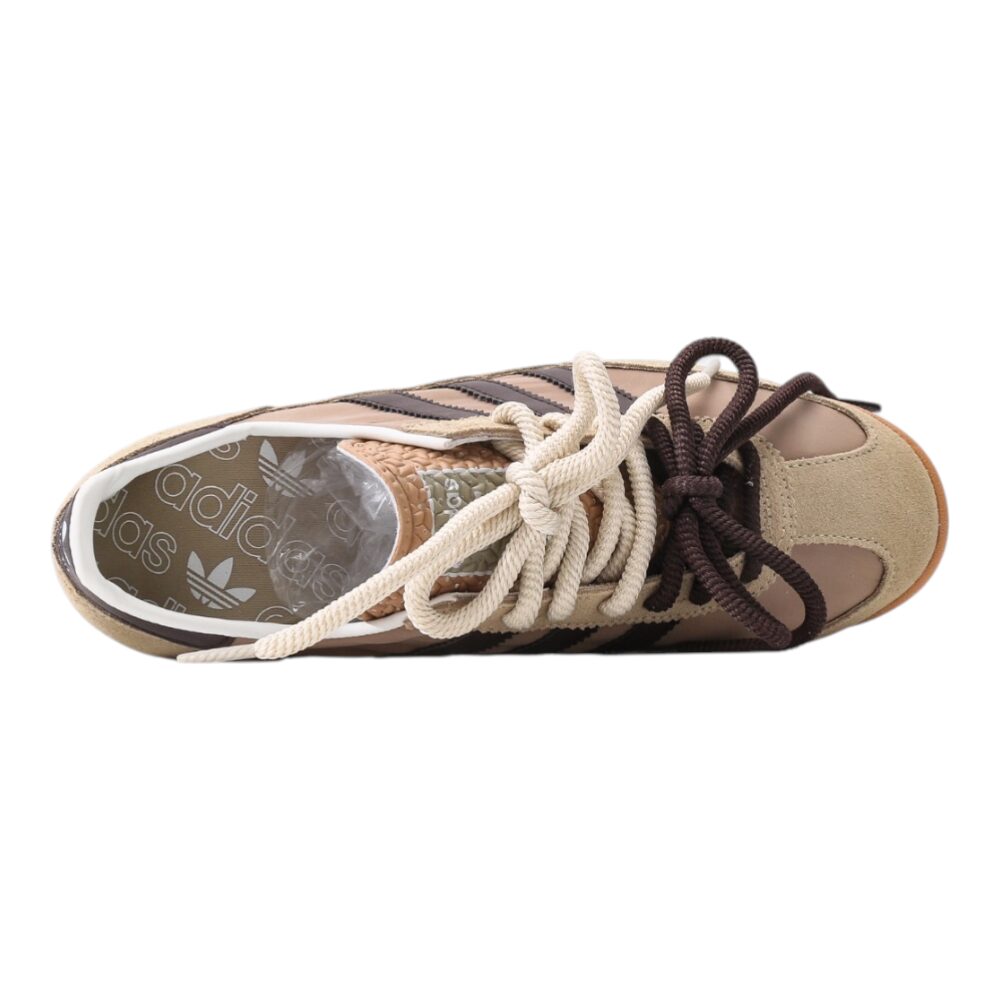 נעלי אדידס-Adidas SL 72 Beige Brown soft – תמונה 6