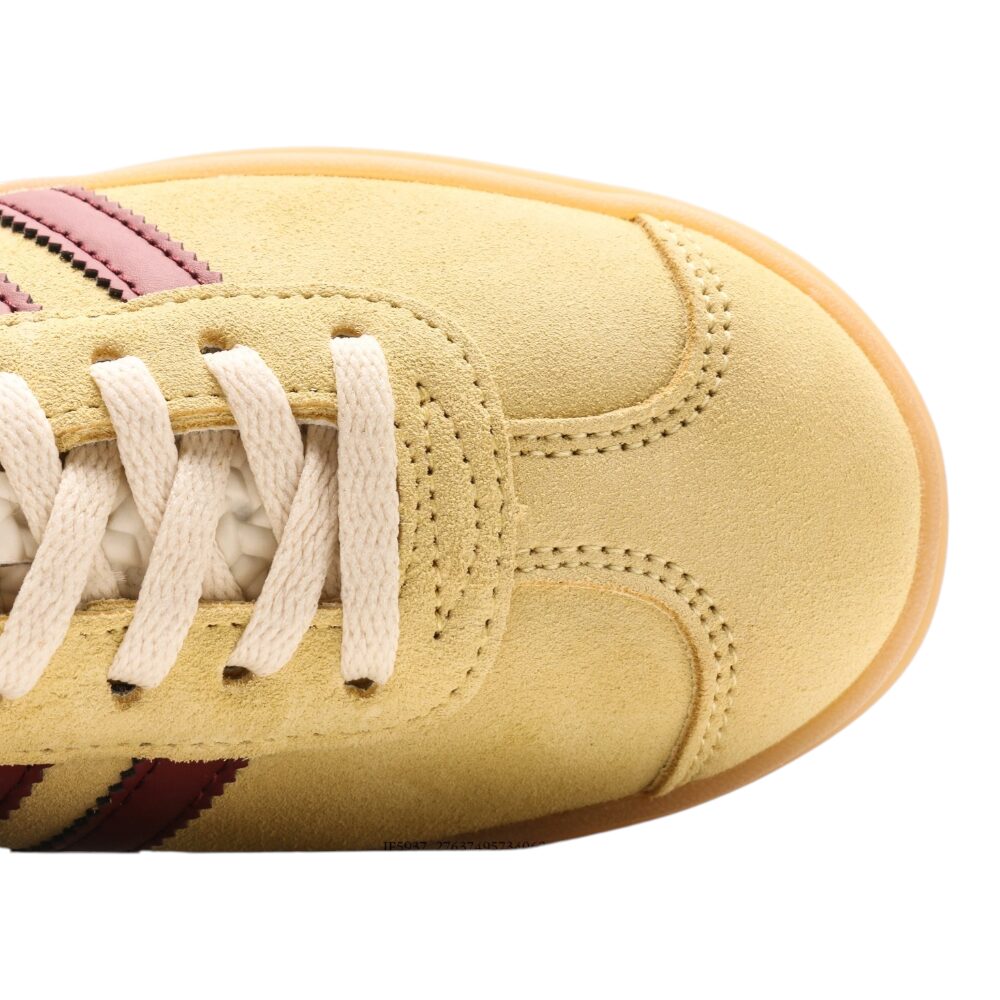 אדידס גאזל- ADIDAS GAZELLE BOLD SHOES Yellow – תמונה 7