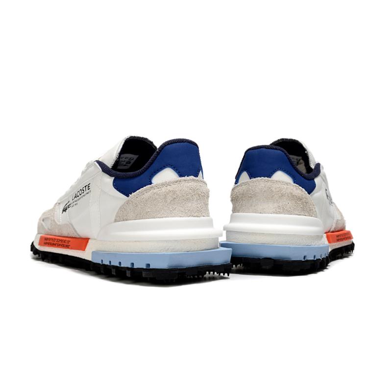 נעלי לקוסט-LACOSTE SHOES GRAY WHITE – תמונה 4