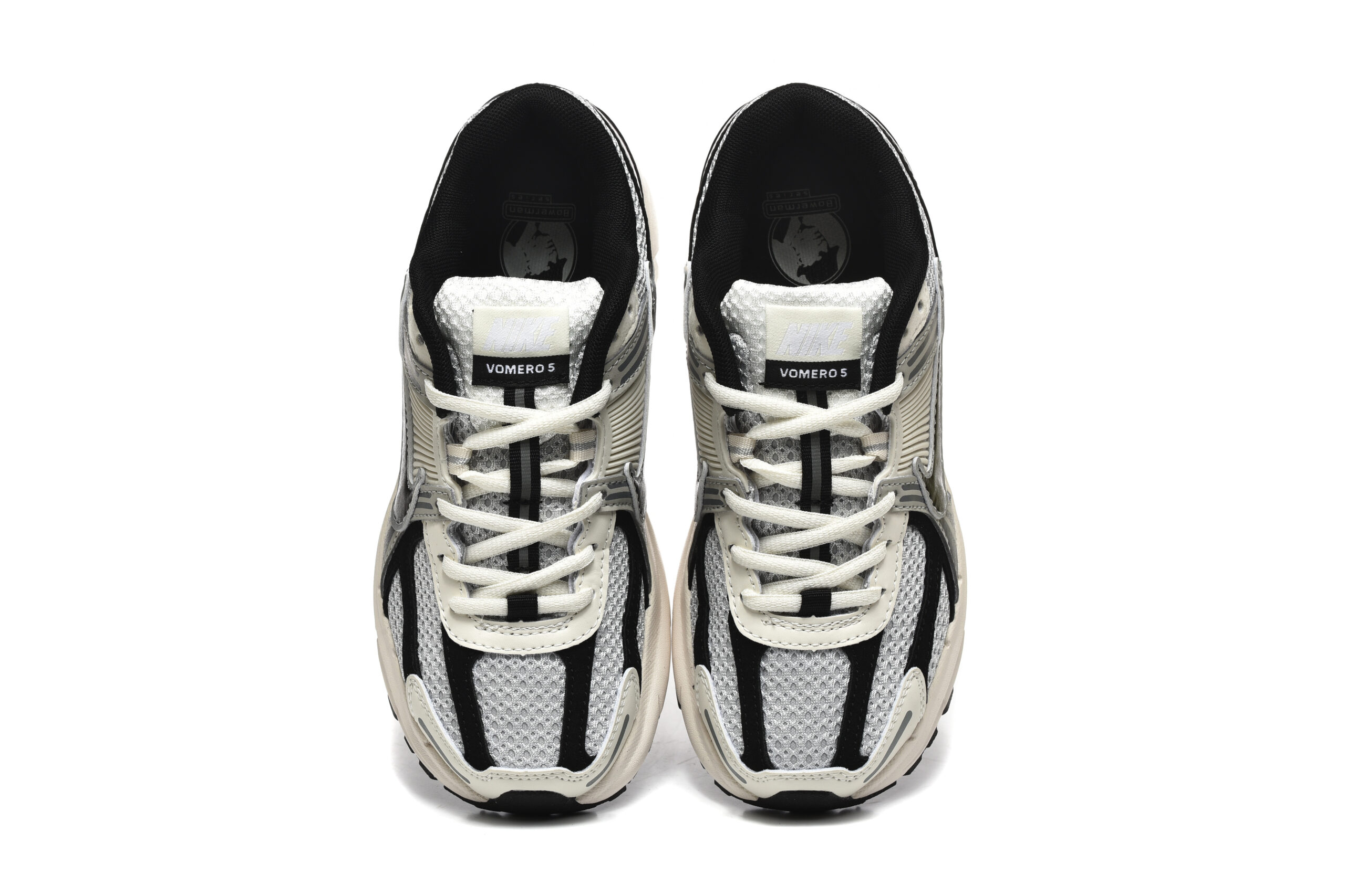 נעלי נייק-Nike Air Zoom Vomero 5 BLACK WHITE – תמונה 2