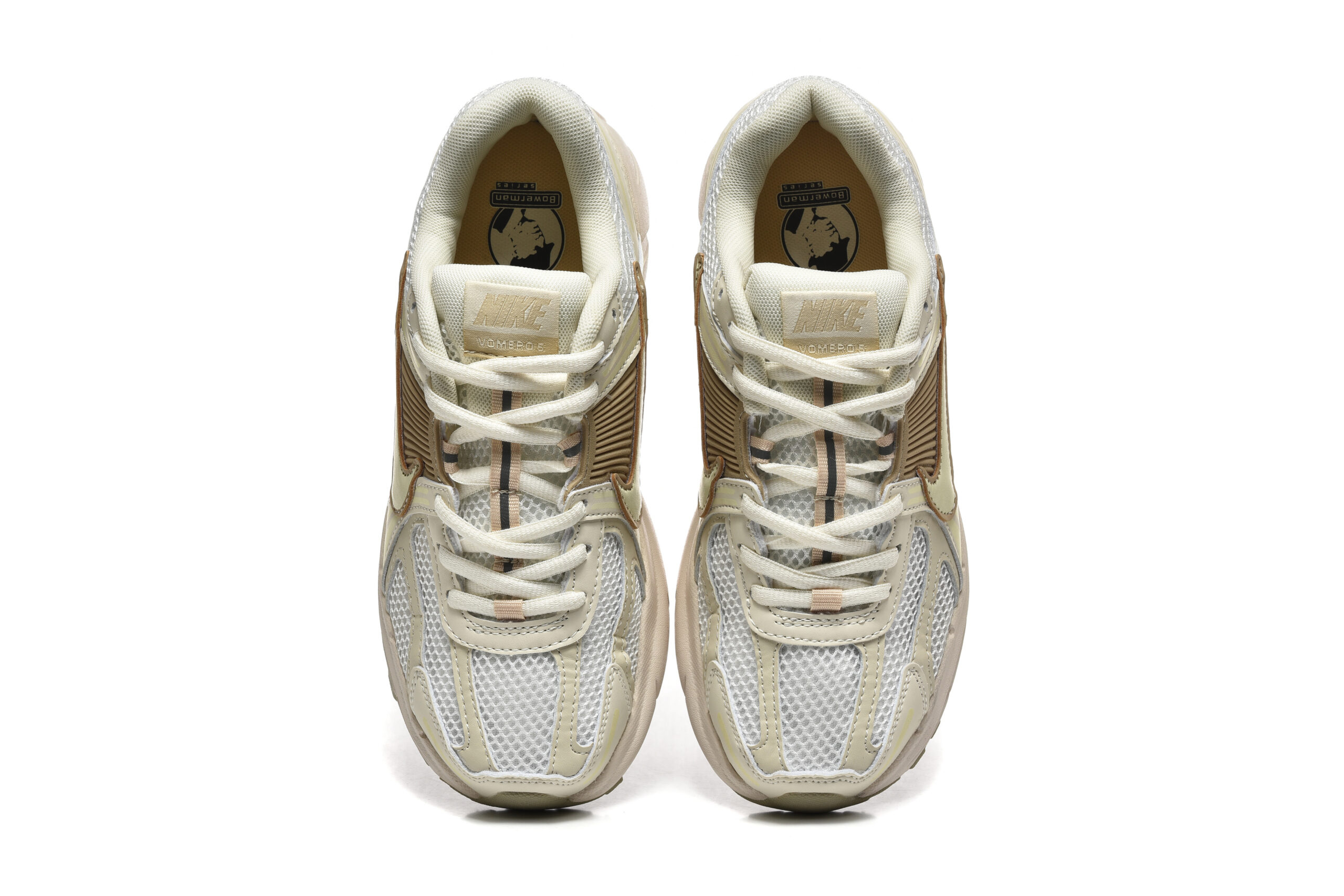 נעלי נייק-Nike Air Zoom Vomero 5 CREAM – תמונה 3