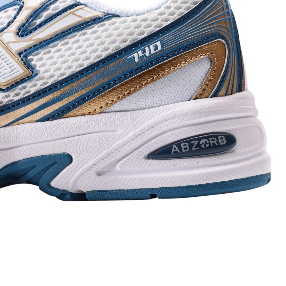 ניו באלאנס-New Balance 740 White Blue mix soft – תמונה 9