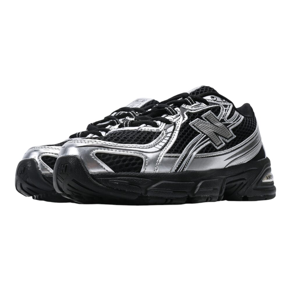 ניו באלאנס-New Balance 740 Black White Gray mix soft – תמונה 4