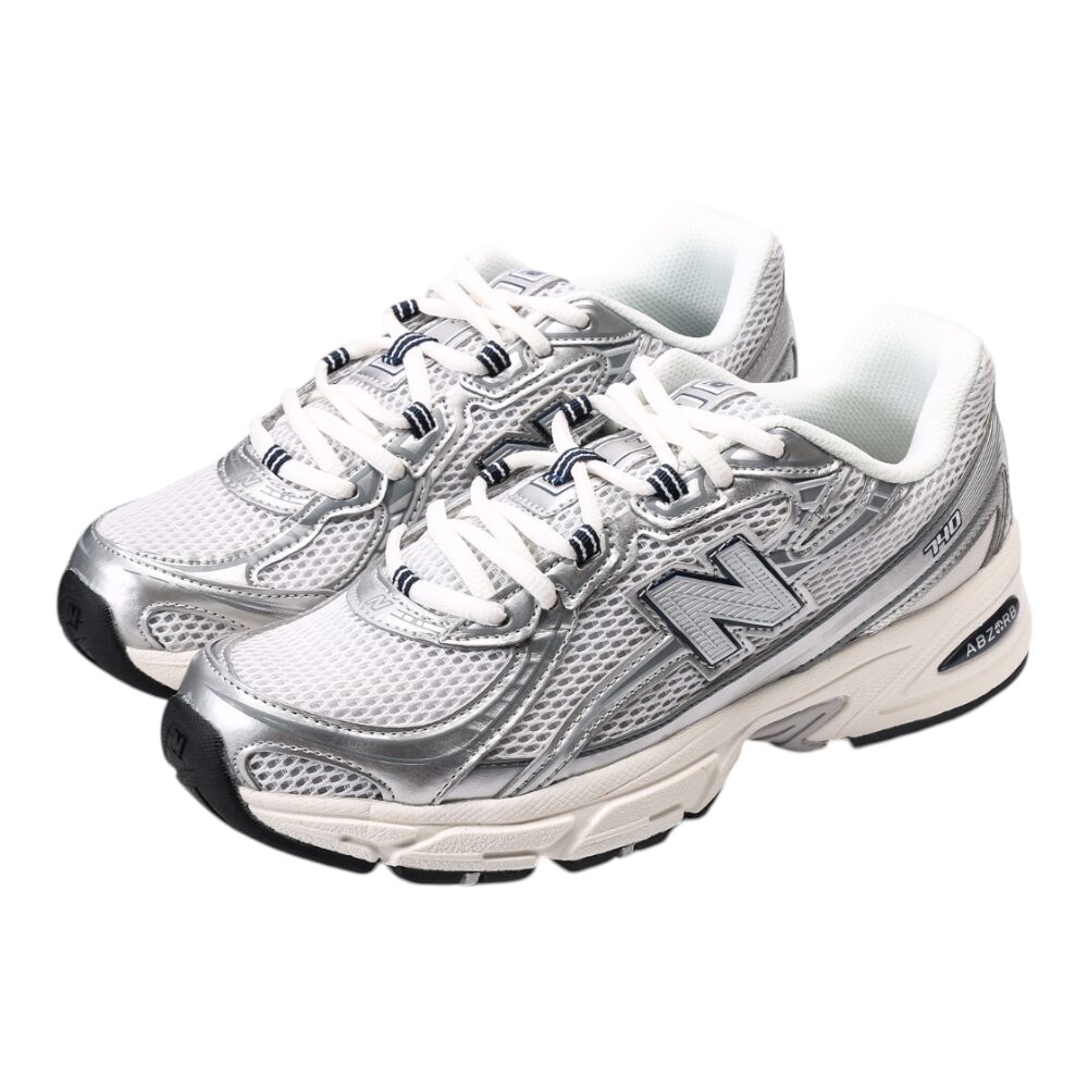 ניו באלאנס-New Balance 740 White Silver mix soft – תמונה 8