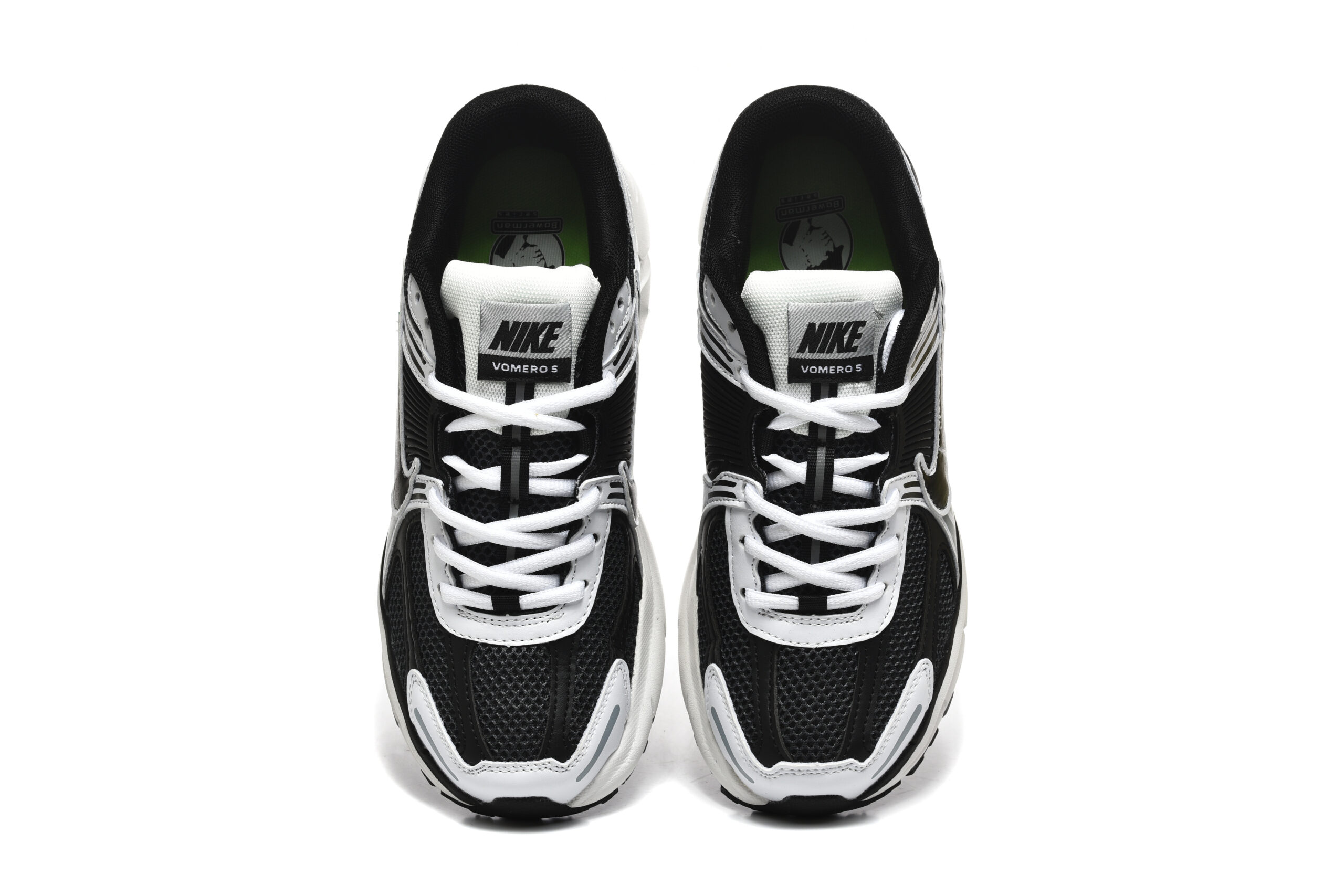 נעלי נייק-Nike Air Zoom Vomero 5 BLACK SILVER – תמונה 2