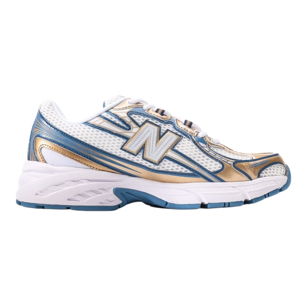 ניו באלאנס-New Balance 740 White Blue mix soft – תמונה 2