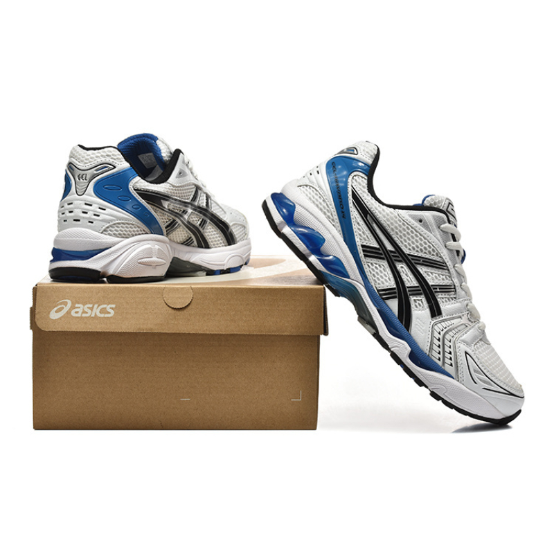 נעלי אסיקס – ASICS GEL-KAYANO 14 WHITE BLACK MIX – תמונה 4