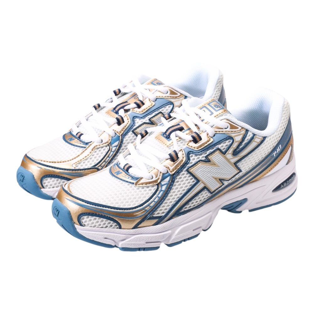ניו באלאנס-New Balance 740 White Blue mix soft – תמונה 6
