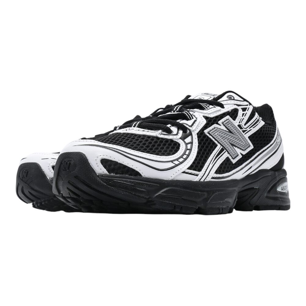 ניו באלאנס-New Balance 740 Black White Gray mix soft – תמונה 5