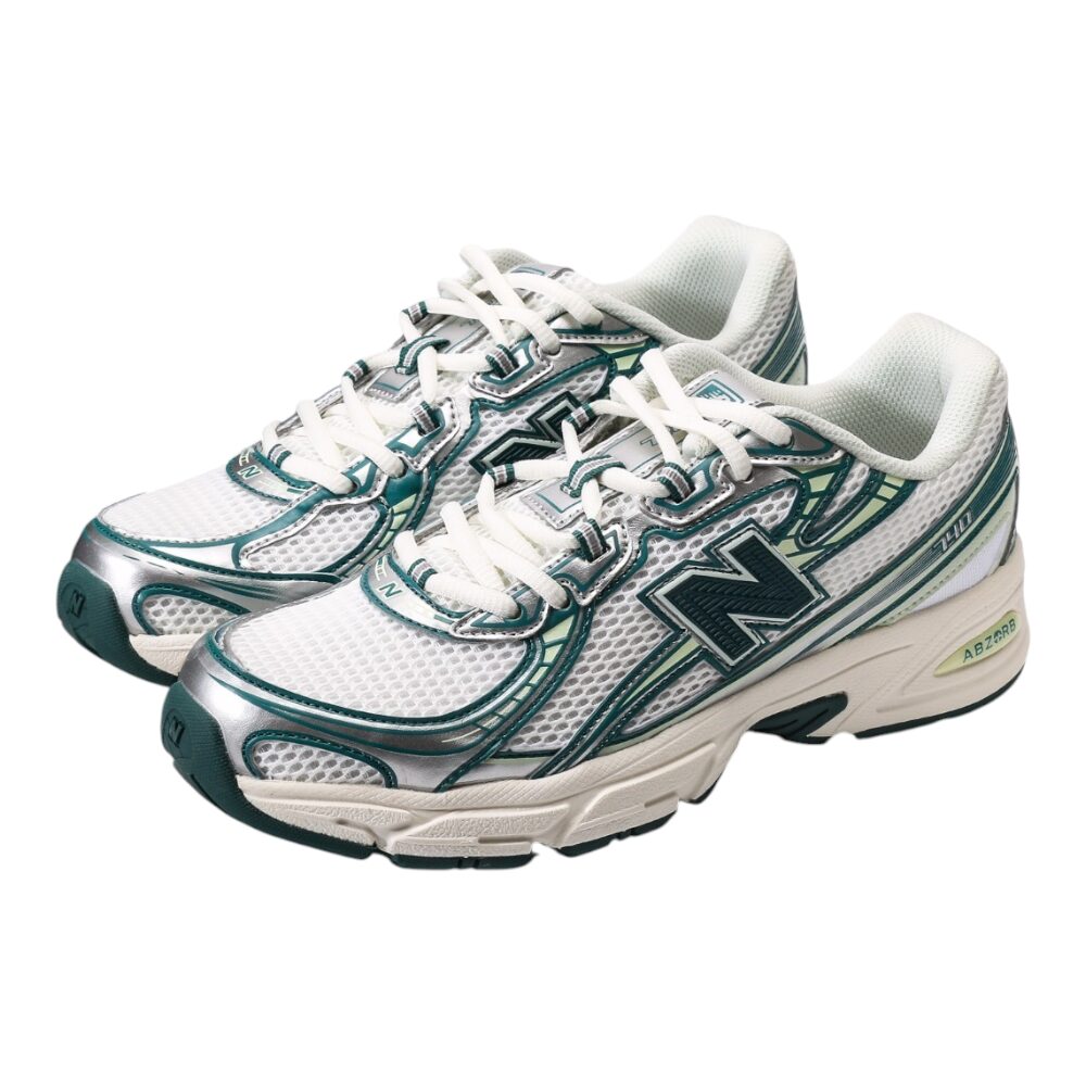 ניו באלאנס-New Balance 740 White Green mix soft – תמונה 5