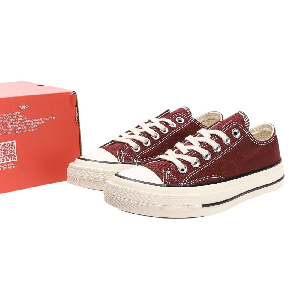 נעלי קונברס-Converse CAT MAROON – תמונה 2