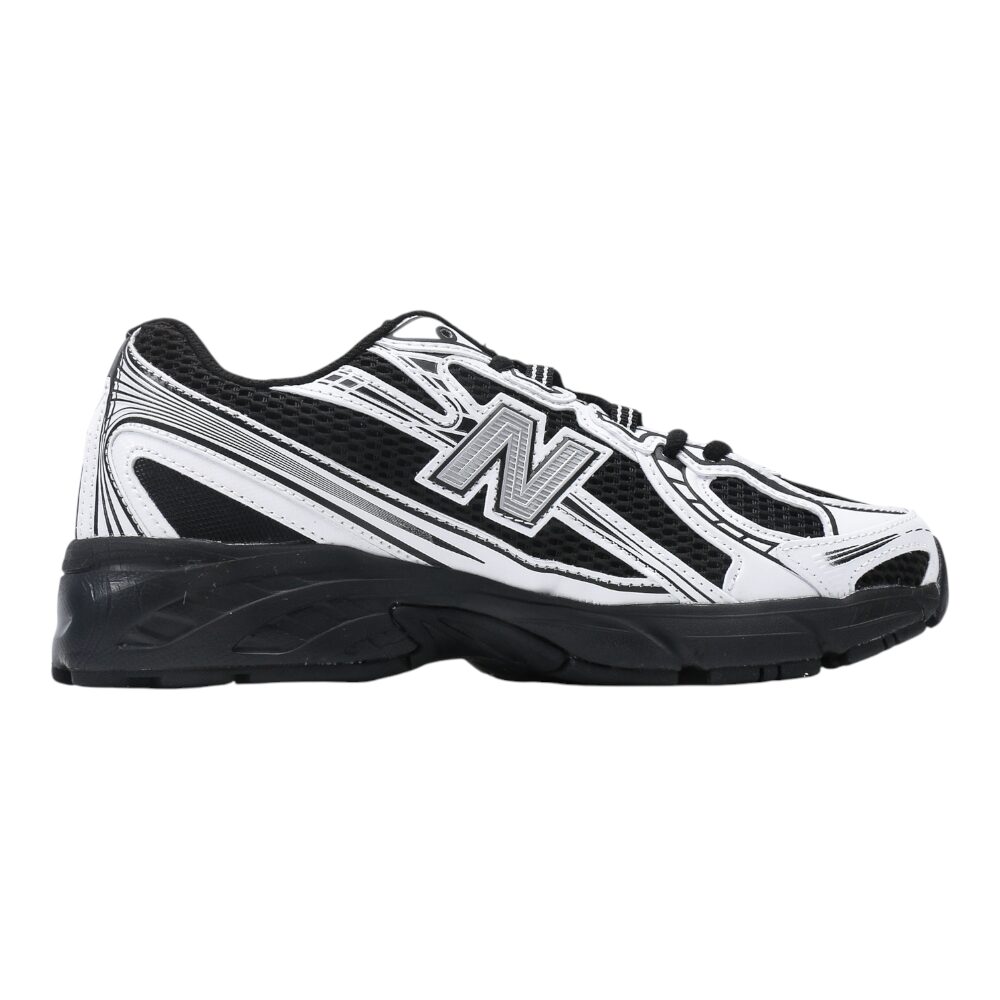 ניו באלאנס-New Balance 740 Black White Gray mix soft – תמונה 2