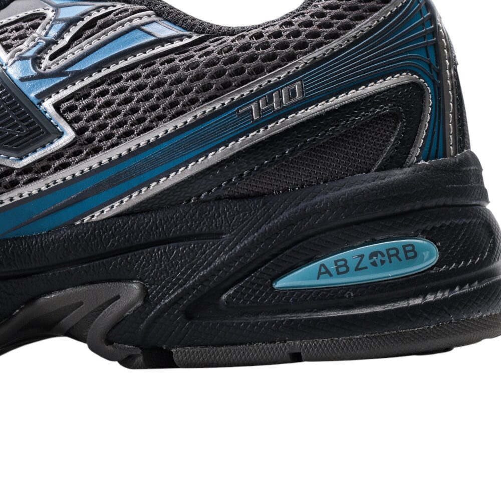 ניו באלאנס-New Balance 740 Black Blue mix soft – תמונה 7