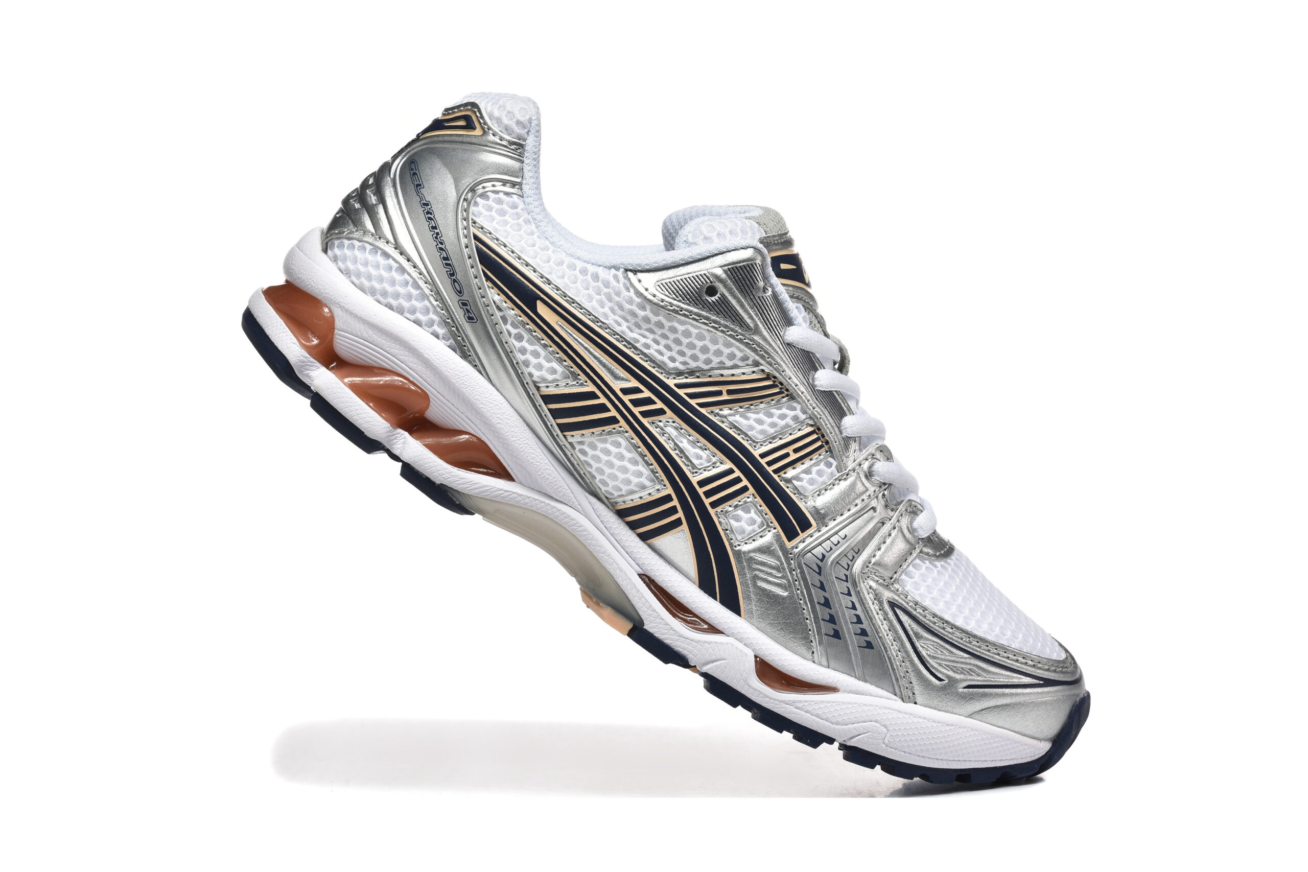 נעלי אסיקס – ASICS GEL-KAYANO 14 SILVER BLACK RED MIX – תמונה 3