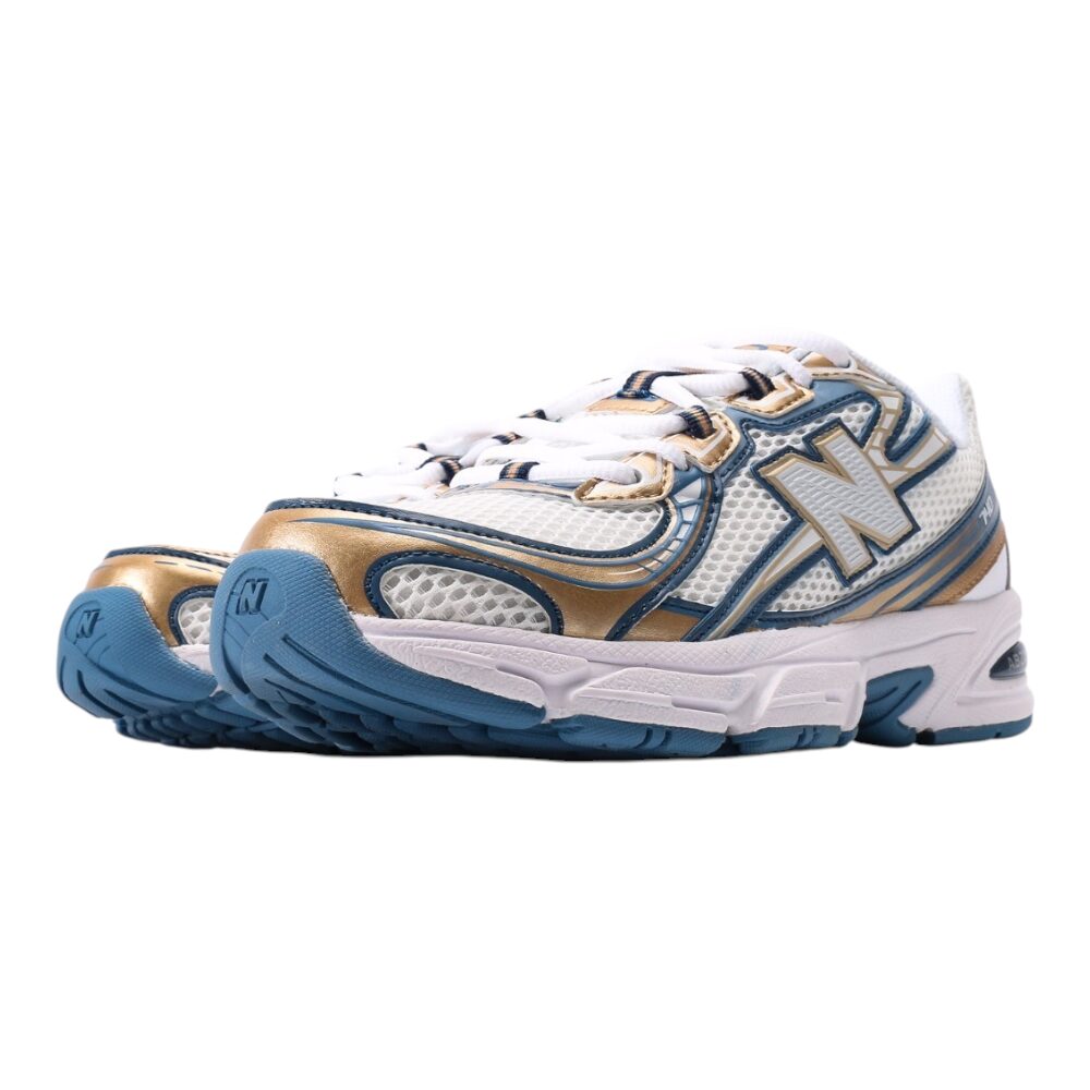 ניו באלאנס-New Balance 740 White Blue mix soft – תמונה 4
